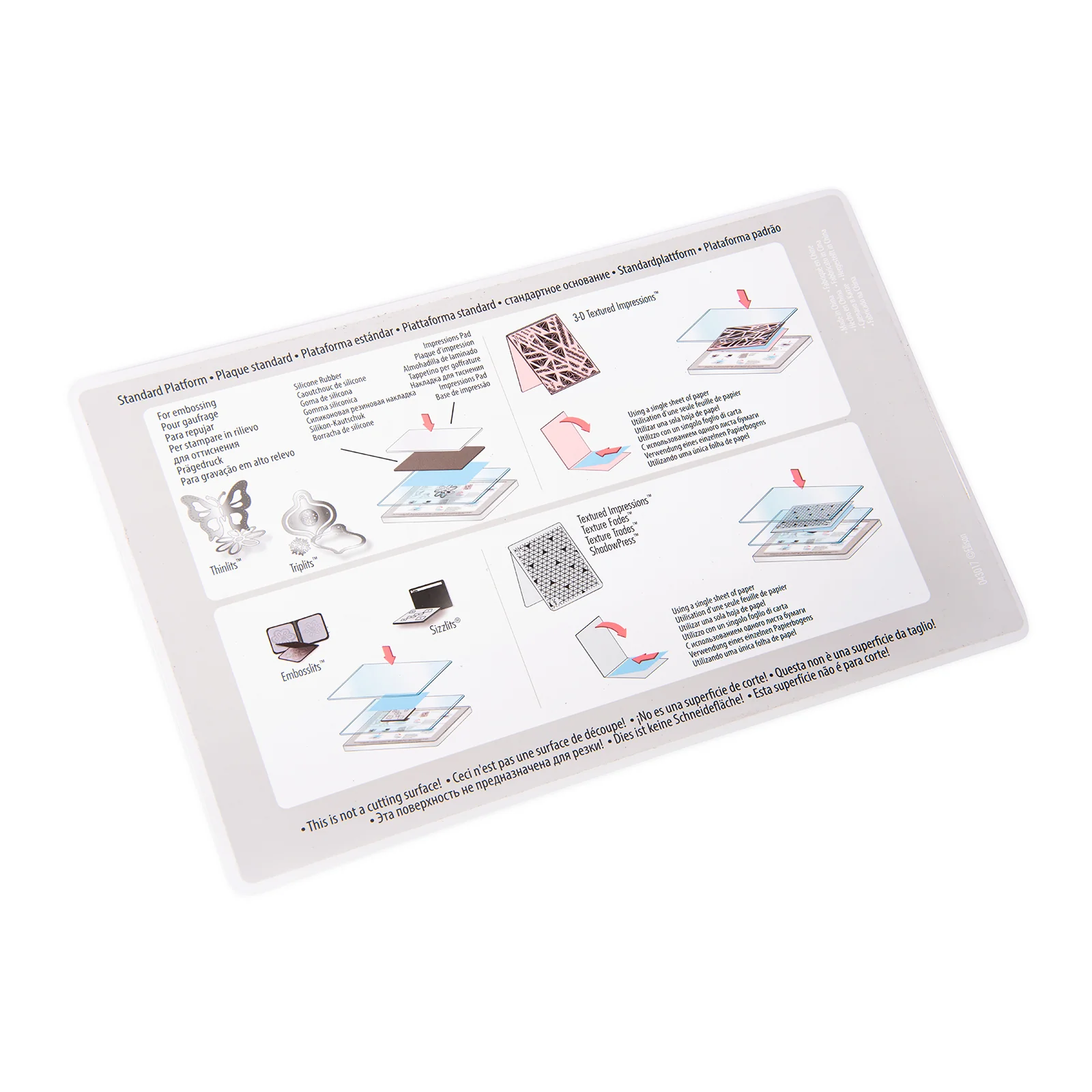 Sizzix Big Shot Machine Only (White & Gray) w/Standard Platform - Image 4