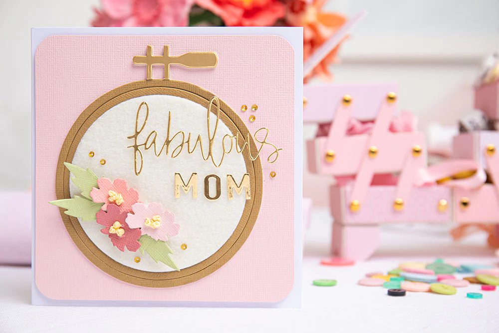 Sizzix Bigz Die - Embroidery Hoop by Eileen Hull - Image 4