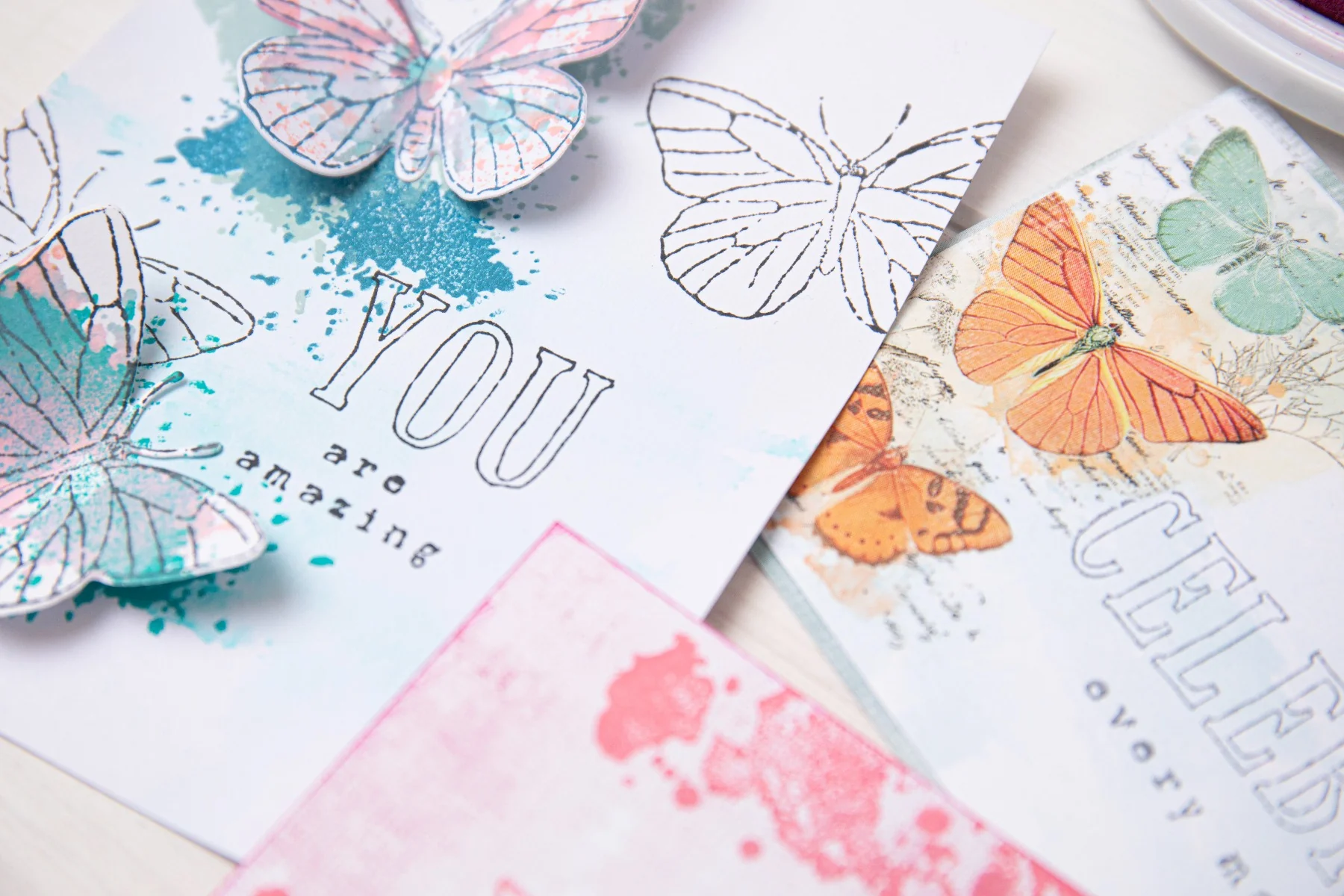 Sizzix Clear Stamps Set 13PK Hello You Sentiments by 49 and Market - Image 5