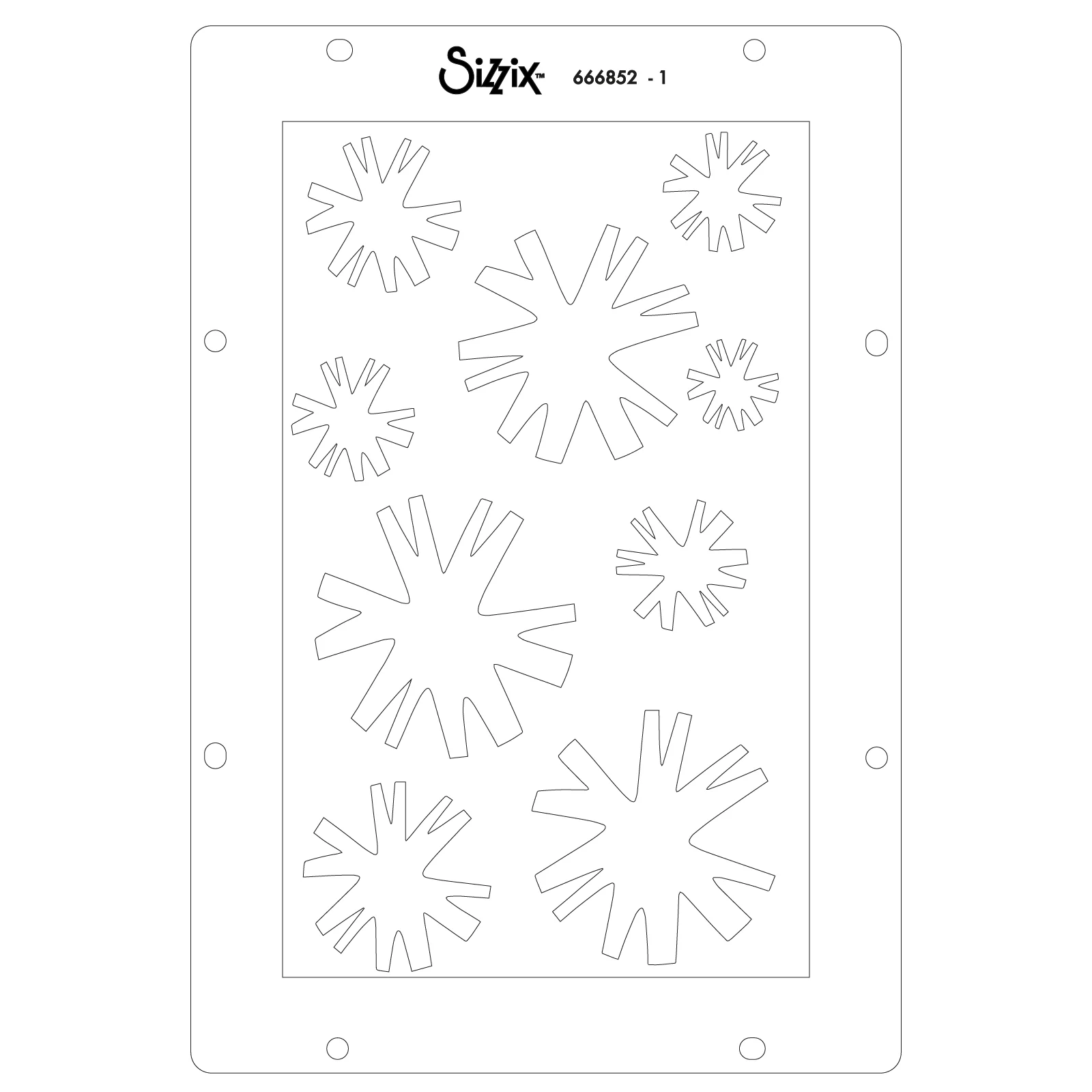 Sizzix Studio Clear Stamps Set 11PK w/3PK Stencils - Strength in Numbers by Cat Kerr - Image 7