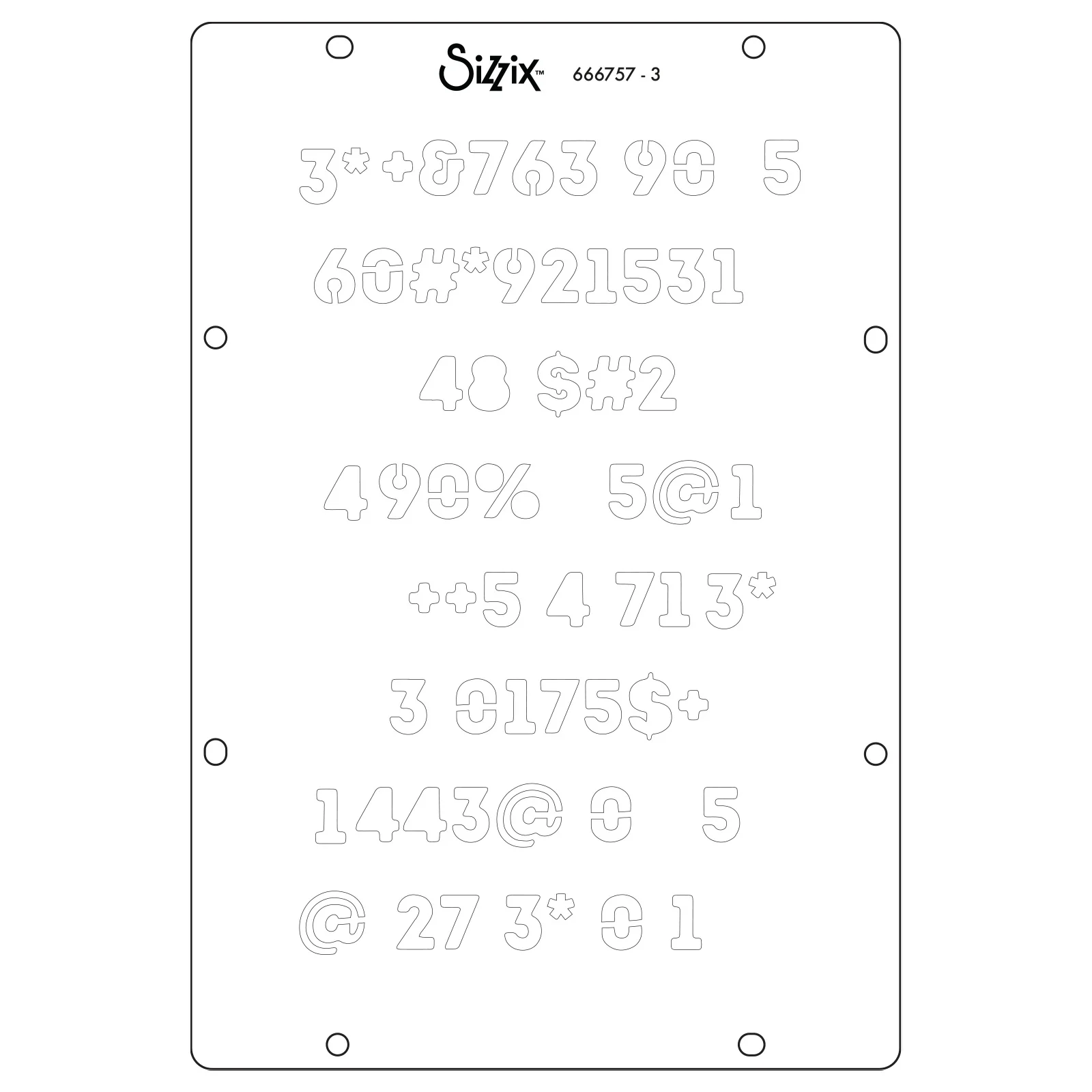 Sizzix Studio Stamps Set 13PK / 3PK Stencils - Possibilitarian by Cat Kerr - Image 5