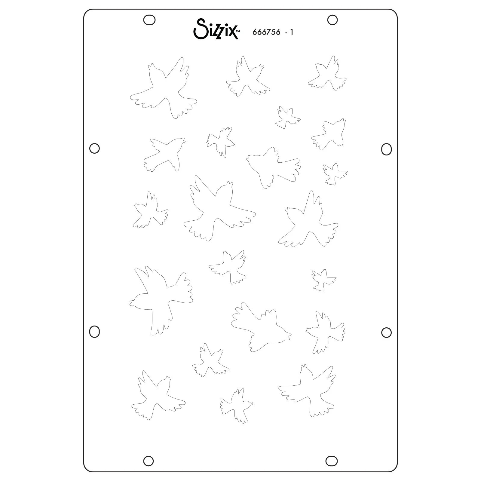 Sizzix Studio Stamps Set 5PK / 3PK Stencils - Ikigai by Cat Kerr - Image 6
