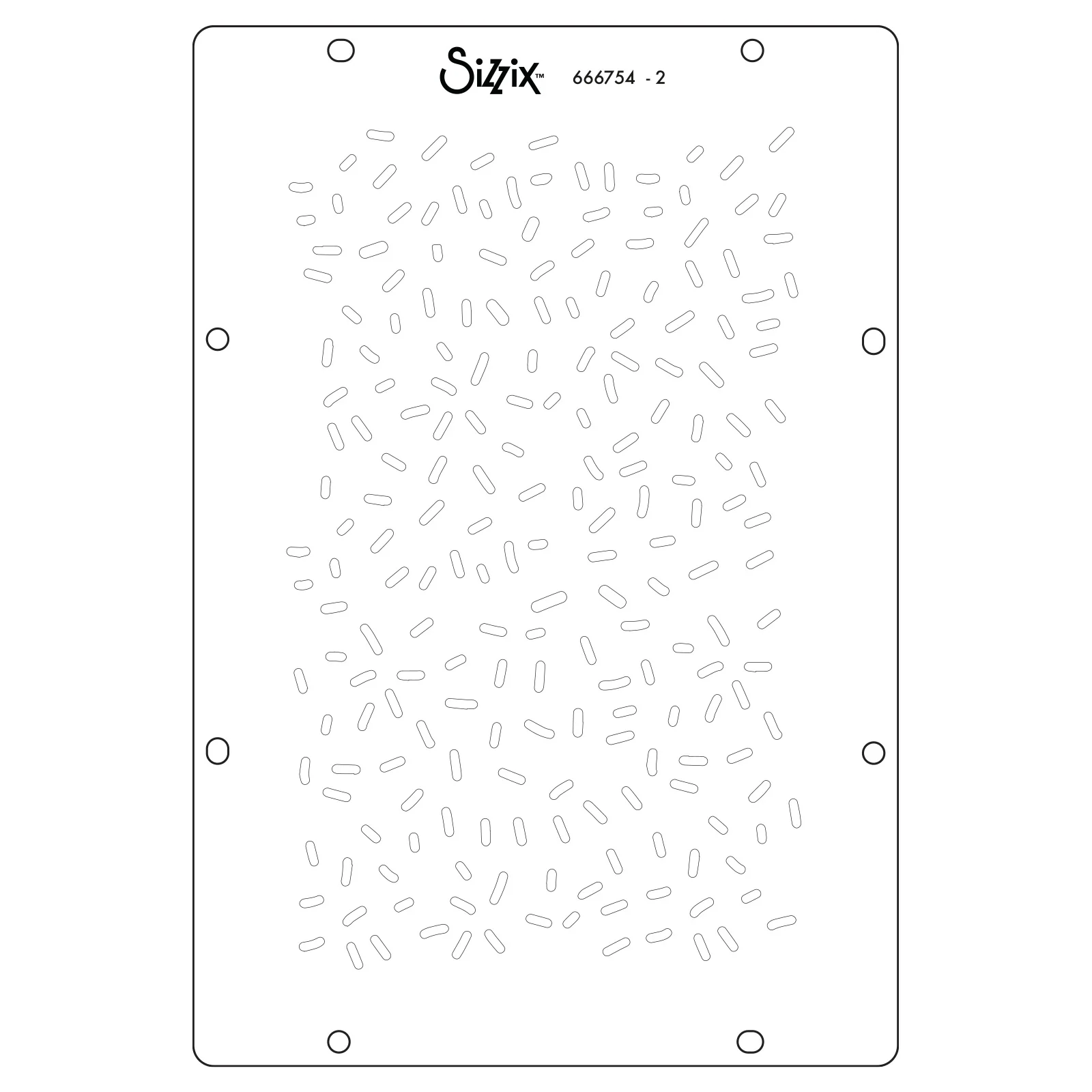 Sizzix Studio Stamps Set 7PK / 3PK Stencils - Create by Cat Kerr - Image 5
