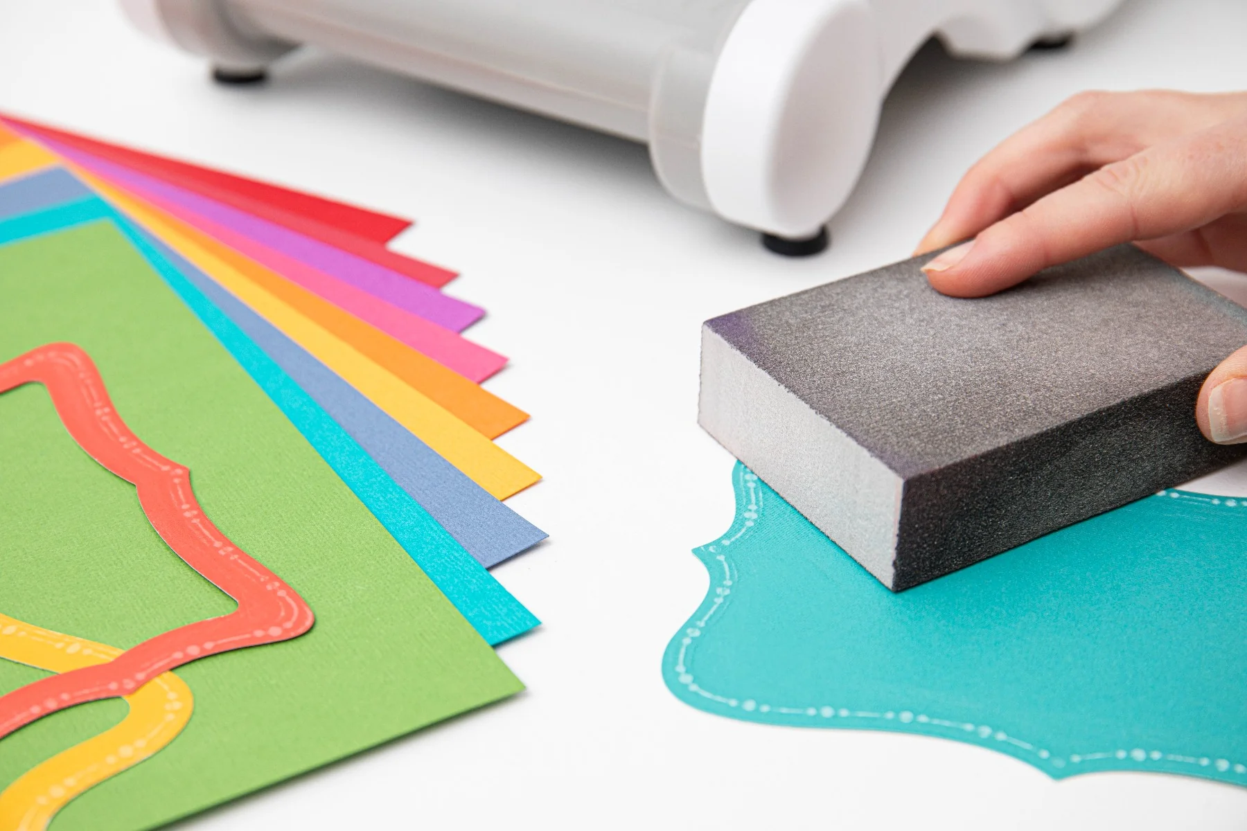 Sizzix Surfacez- Revealz Sandable Cardstock A4, Jewel Collection, 40PK - Image 3